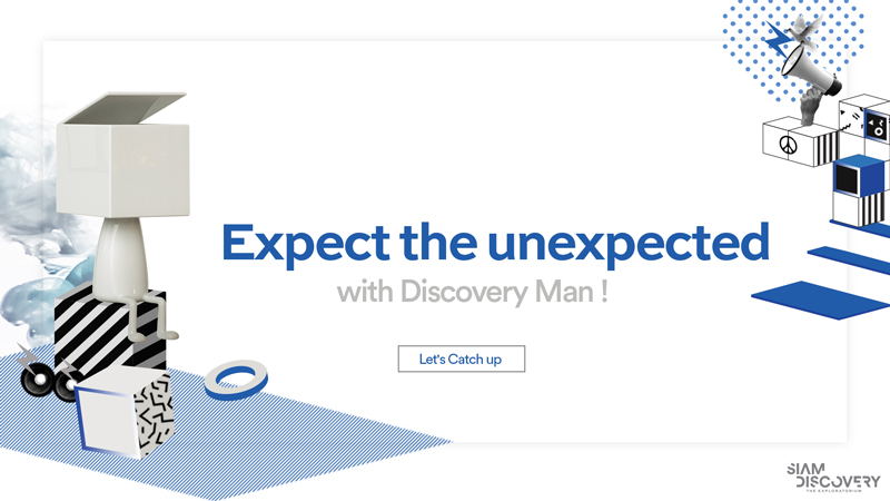 Expect the unexpected with Discovery Man