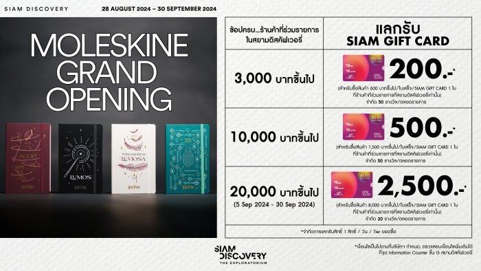 MOLESKINE GRAND OPENING