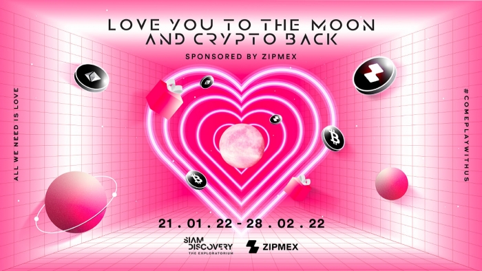 LOVE YOU TO THE MOON AND CRYPTO BACK