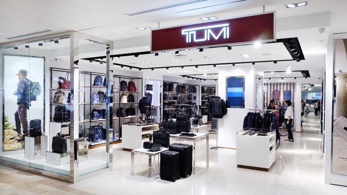 TUMI Luxury travel bag brand