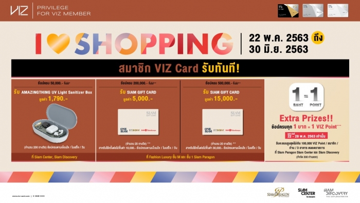 VIZ CARD : I LOVE SHOPPING 2020
