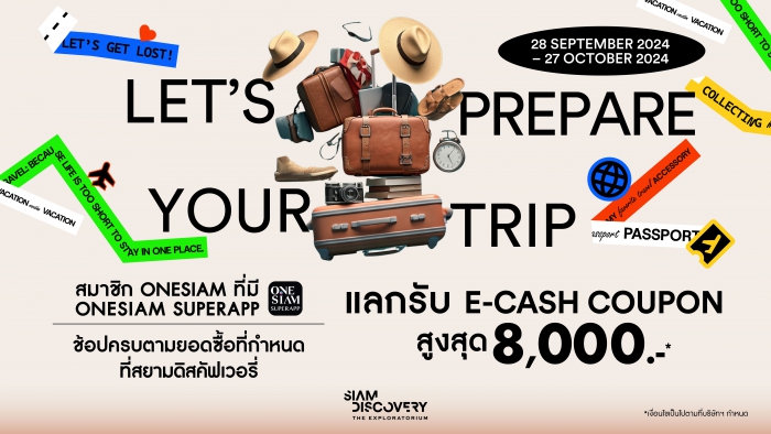 LET'S PREPARE YOUR TRIP