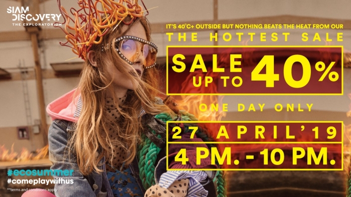 Its 40°C+ outside but nothing beats the heat from our HOTTEST DAY SALE!