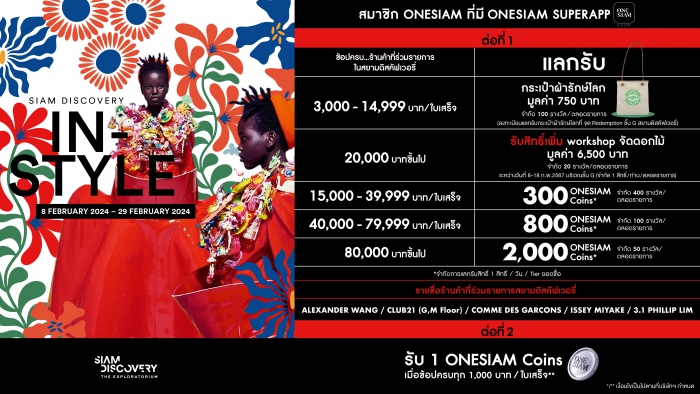 SIAM DISCOVERY IN - STYLE  8 – 29 FEB' 24