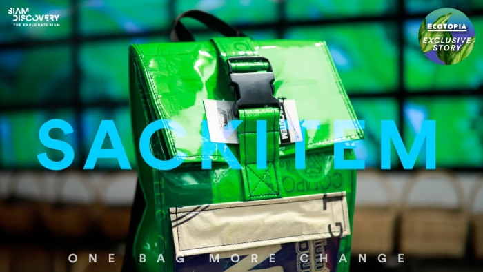 The Thai Bag Brand Made from Recycled Concrete Bags That Will Help Decrease Trash By Up to 4-5 Tons Per Year
